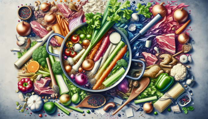 Homemade Stock Made Easy from Kitchen Scraps