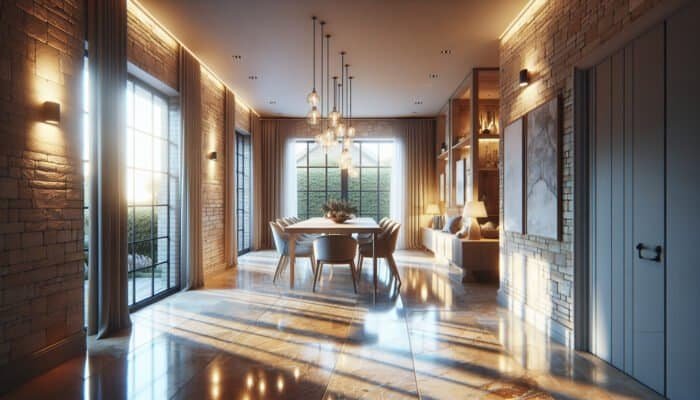 Travertine Floor Polishing for Renewed Home Elegance