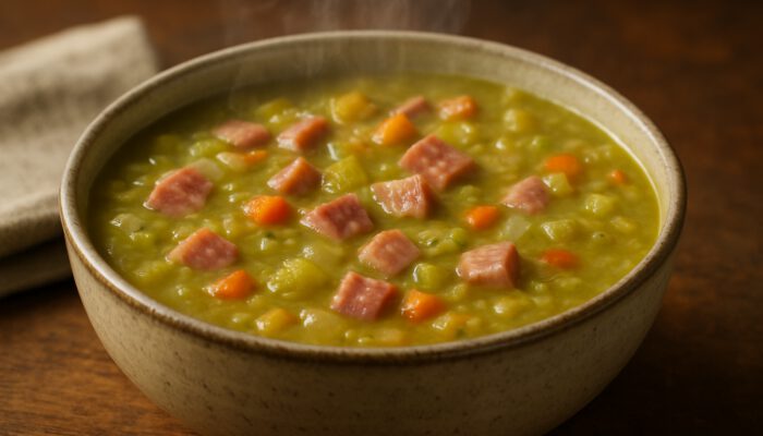 Split Pea Soup with Smoked Ham: A Timeless Comfort Dish