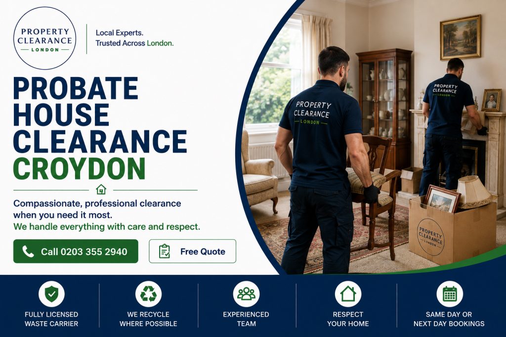 Trusted Probate House Clearance Services in Croydon