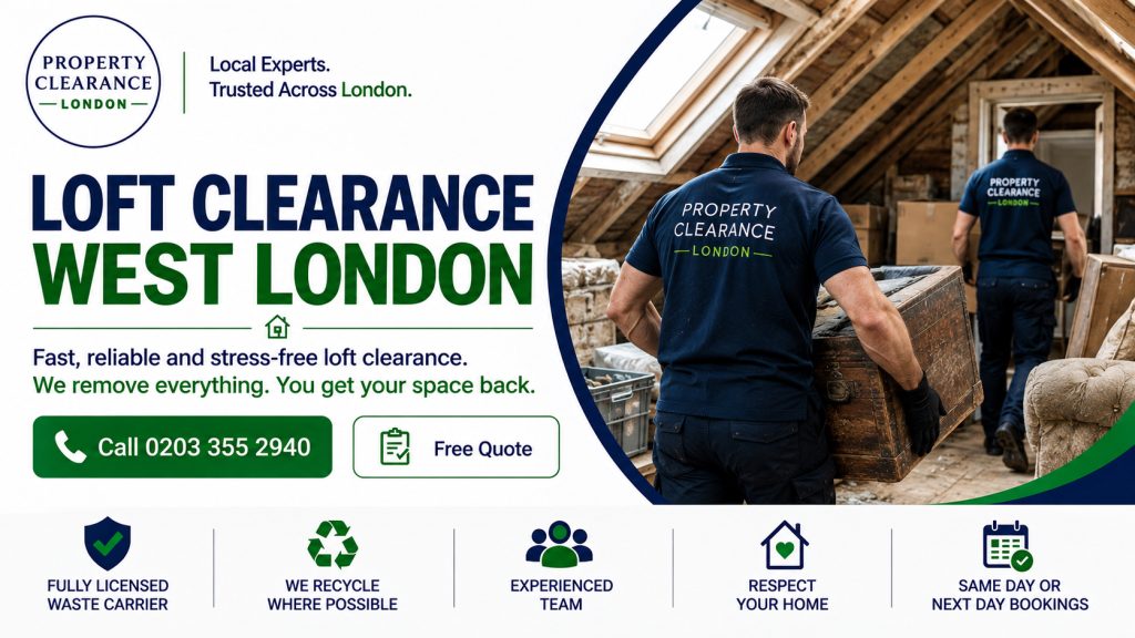 Loft Clearance Services in West London: Reliable Choices