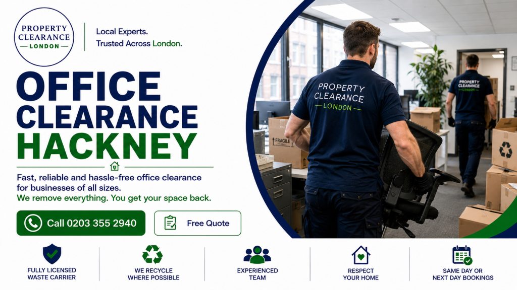 Office Clearance Services in Hackney: Fast and Trustworthy Solutions