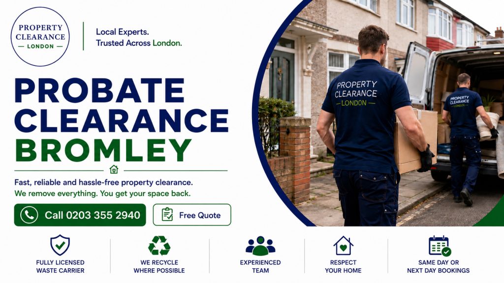Probate House Clearance: Expert Guidance in Bromley