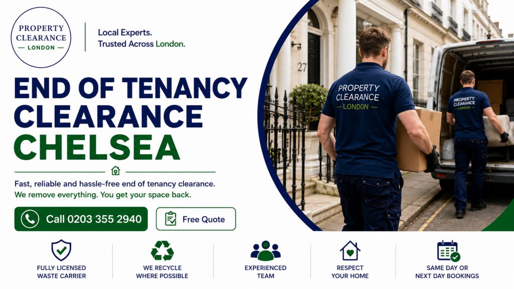 End of Tenancy Clearance: Quick Guide for Chelsea Residents